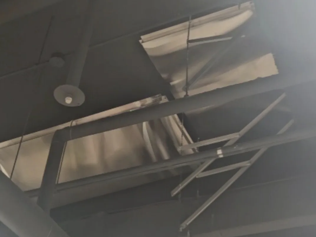 천장차수판설치 마감 현장